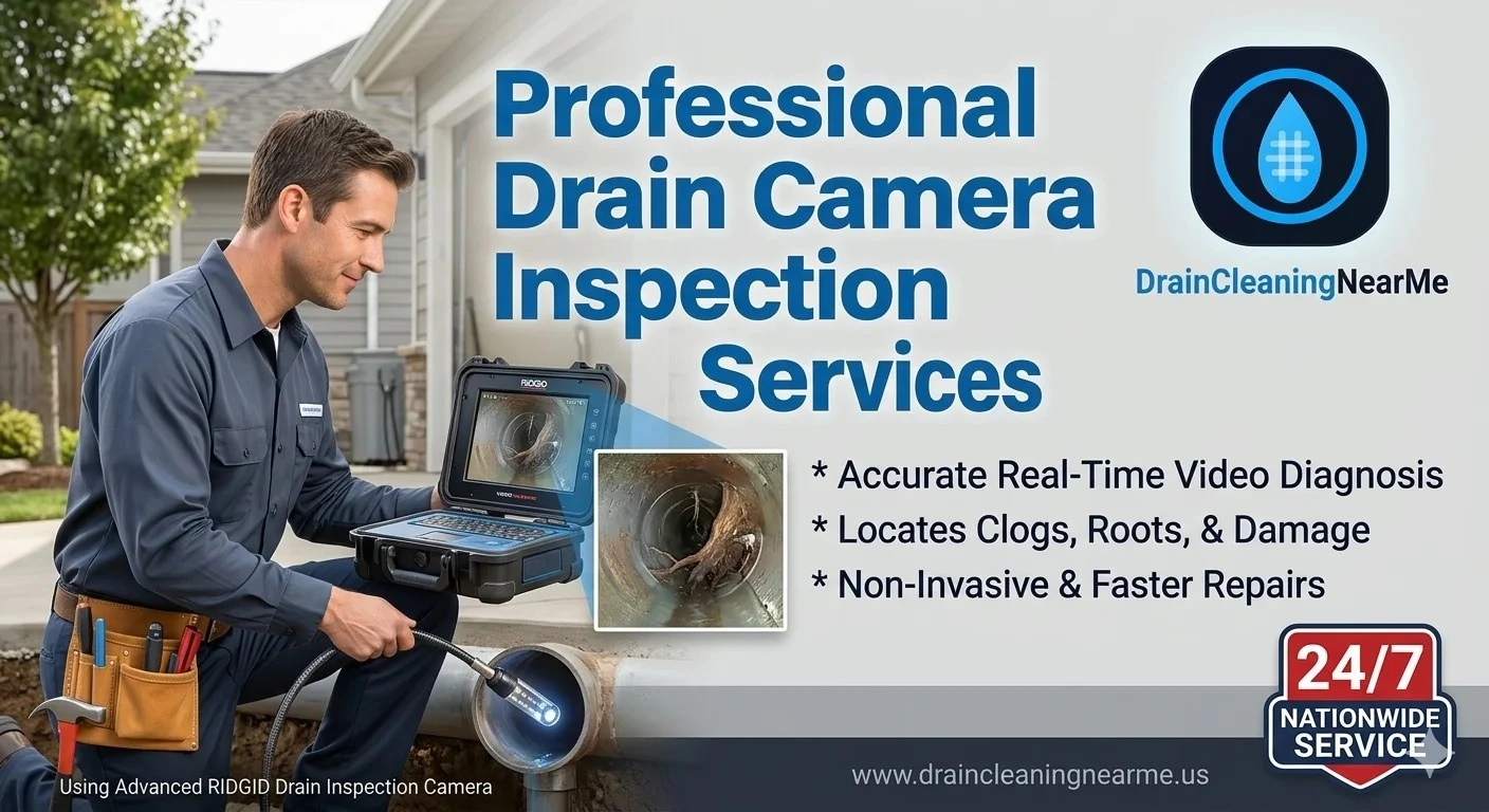 Professional Drain Camera Inspection